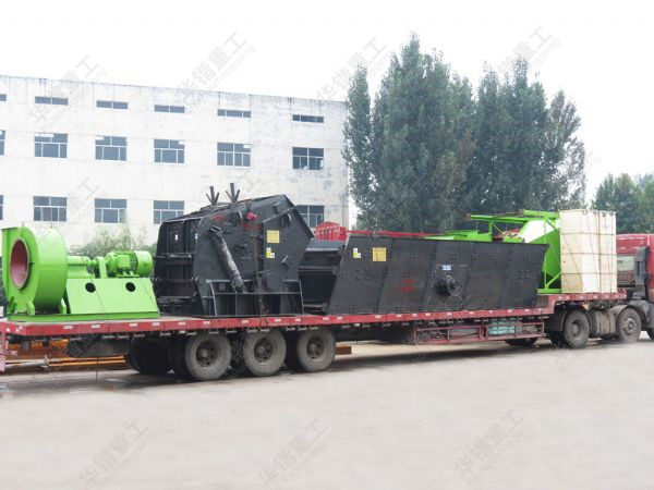 北京建筑垃圾處理設備發貨