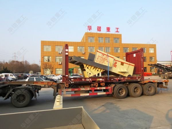 出口菲律賓洗礦機發(fā)貨現場